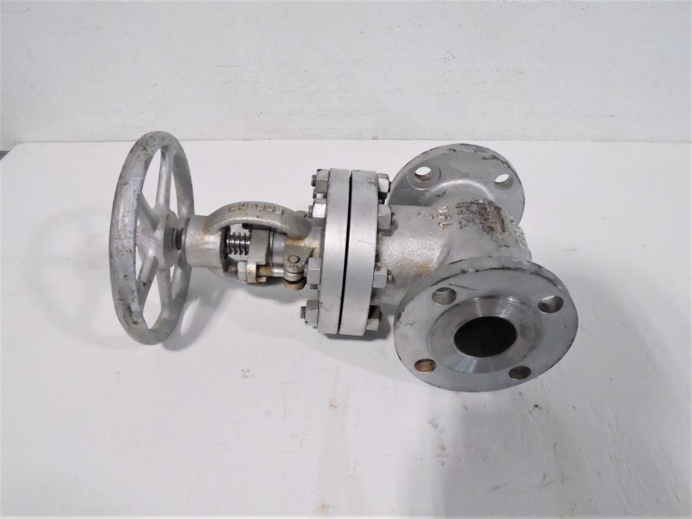 Crane 2" 150# WCB Globe Valve, 143 XU